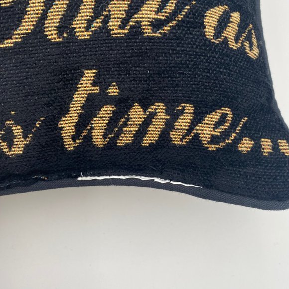 Disney Parks Beauty and the Beast Be Our Guest Throw Pillow 16” X 9” Rectangle - Picture 4 of 7